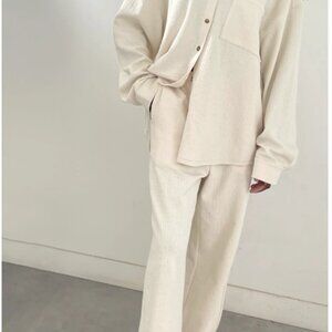 Oak + Fort Elastic Waist Pant